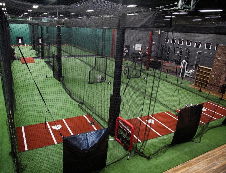Best baseball batting cage and net _ Indoors