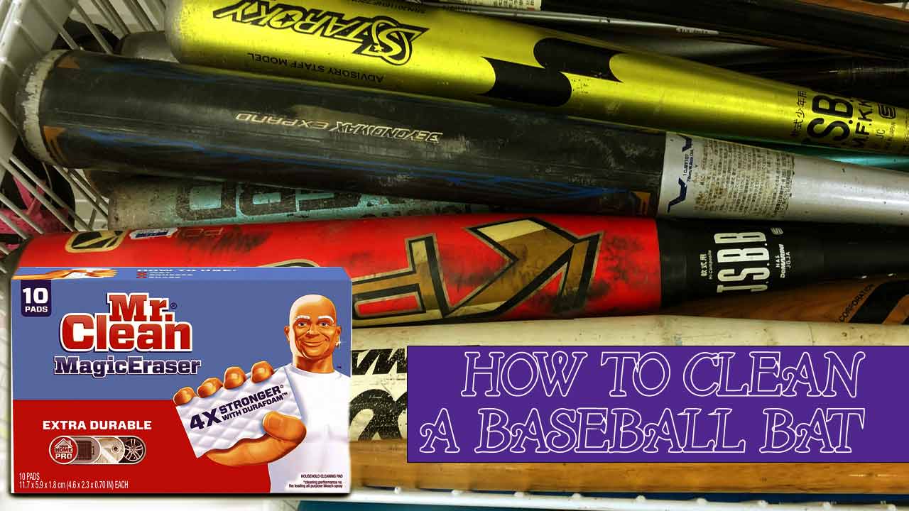 How To Clean A Baseball Bat _ Feature Image